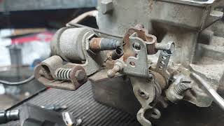 Ford Motorcraft 2 barrel or 2v carb rebuild and how it works [upl. by Kahn]