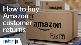 How to Buy Amazon Customer Returns Pallets Online [upl. by Oiligriv758]