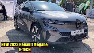 2023 Renault Megane ETech Iconic lands as rangetopping version [upl. by Geibel]