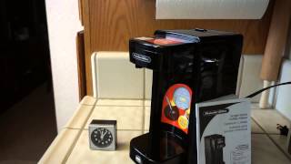 Proctor Silex SingleServe Coffee Maker [upl. by Nabatse307]