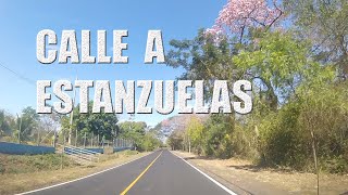 ENTRANDO A ESTANZUELAS Usulutan El Salvador [upl. by Agata434]