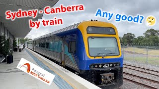 Sydney to Canberra by train  Xplorer First Class review [upl. by Renfred304]