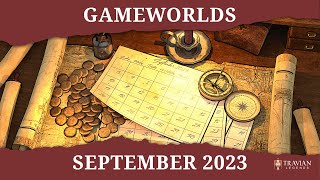 Travian Legends  September 2023 Gameworlds [upl. by Richers737]