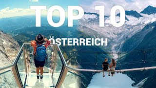 TOP 10 ORTE ÖSTERREICH die man gesehen haben sollte ∙ Reisetipps amp Sehenswürdigkeiten [upl. by Netsrik]