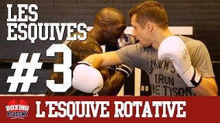 LES ESQUIVES EN BOXE ANGLAISE 3  LESQUIVE ROTATIVE [upl. by Kcirneh]