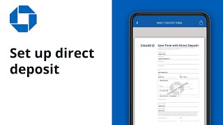 How to Find Your Direct Deposit Information  Chase Mobile® app [upl. by Atileda360]