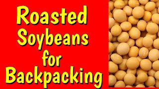 Two Ingredient Super Easy Roasted Soybean snack recipe [upl. by Ecirum]