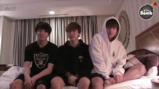 BANGTAN BOMB Hide and seek with JM V JK 1 [upl. by Brigham77]