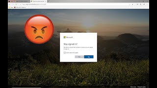 Stop Office 365 Automatic Login [upl. by Brandes]