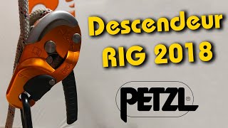 Descendeur RIG 2018 PETZL [upl. by Nol805]