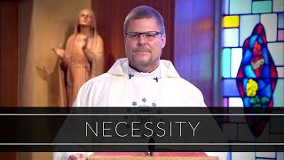 Necessity  Homily Father Thomas Carzon OMV [upl. by Atalya595]