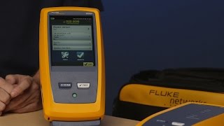 DSX 5000 CableAnalyzer™  Setup By Fluke Networks [upl. by Nalla]