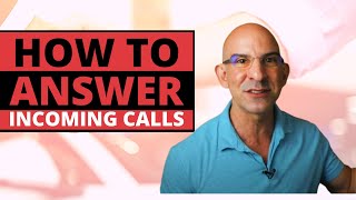 Customer Service Training  How To Answer Incoming Calls [upl. by Heindrick866]