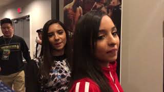 Boxer Danny Garcia  Twin Sisters After Fight [upl. by Lrigybab]