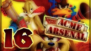 Looney Tunes Acme Arsenal Walkthrough Part 16 X360 Wii PS2 World 8  Level 2 [upl. by Ihpen570]