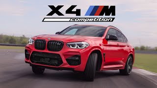 2020 BMW X4M Competition Review  Track Monster [upl. by Drahser]