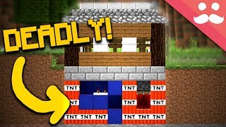 How to make A TRAP HOUSE in Minecraft [upl. by Mariana]