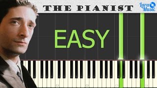 How to Play The Pianist Soundtrack  Piano Tutorial EASY [upl. by Nimrahc]