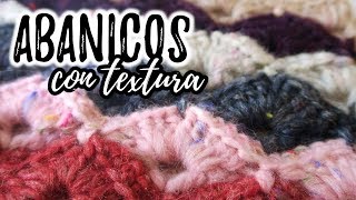 Cómo tejer PUNTO ABANICOS con relieve a crochet  REVIEW CYRCUS DHG english subs  Ahuyama Crochet [upl. by Utter]