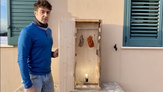 ESSICCATORE AFFUMICATORE Fatto in casa 🪚 BILTONG BOX perfetto per stagionare Salami Pancetta [upl. by Assetak]