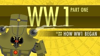 How World War I Started Crash Course World History 209 [upl. by Eicirtap897]