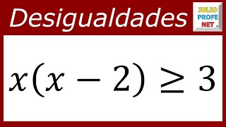 DESIGUALDADES CUADRÁTICAS  Ejercicio 1 [upl. by Arded]