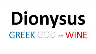 How to Pronounce Dionysus CORRECTLY BTS Band  Greek God of Wine [upl. by Dacie]