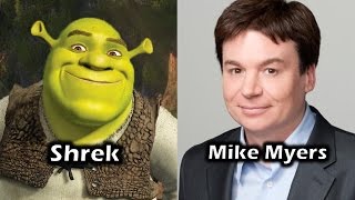 Characters and Voice Actors  Shrek [upl. by Yadahs866]