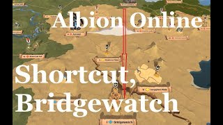 Albion Online  Caerleon to Bridgewatch fast almost safely [upl. by Lilly]