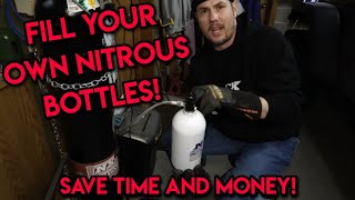 Filling A Nitrous Bottle At Home How To Do It And What You Need [upl. by Annetta]