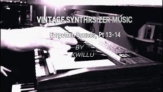 Synthesizer Pop 70s and 80s The forgotten sounds Continuation PT 1314 [upl. by Otrevogir]