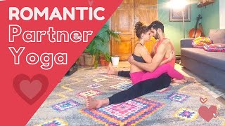 Romantic Partner Yoga for Couples [upl. by Enerual975]