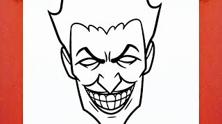 HOW TO DRAW THE JOKER [upl. by Willock]