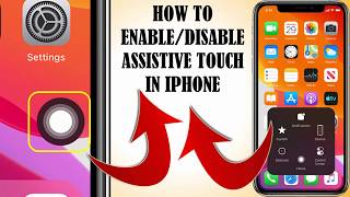 How to turn ON  OFF Assistive touch on iPhone Enable  Disable [upl. by Ardnasac]