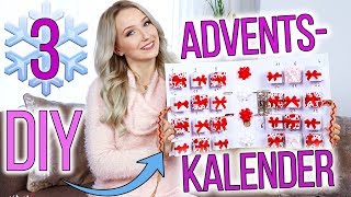 3 DIY ADVENTSKALENDER  40 IDEEN ZUM BEFÜLLEN TheBeauty2go [upl. by Asoramla]