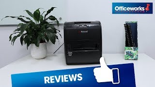 Rexel Stack amp Shred 50X Auto Feed Shredder Overview [upl. by Akiehs22]