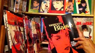 MODESTY BLAISE origin By Peter ODonnell and Jim Holdaway [upl. by Asusej]