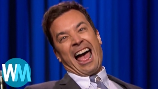 Top 10 Hilarious Jimmy Fallon Show Moments [upl. by Aratehs]