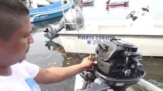 Vamos Adelante  Mantenimiento a carburador de Motor Marino fuera de borda SoyTecNicaragua [upl. by Nilyarg556]