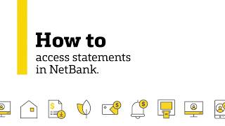 Download statements in NetBank [upl. by Noside]