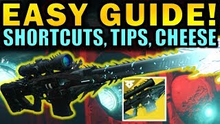 Destiny 2 EASY WHISPER GUIDE  Shortcuts Tips amp Cheese  Black Spindle [upl. by Assilav521]