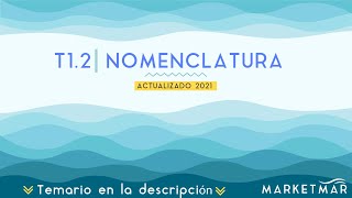 Nomenclatura Náutica PER FACIL T12 👇 Suscripción Curso Gratuito 👇 APUNTES PDF en descripción 👇 [upl. by Eliath]