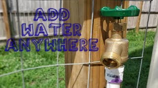 Add a Water Spigot Anywhere in Your Yard [upl. by Yekcin]