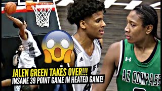 Jalen Green GETS HEATED amp Then Drops 39 POINTS The Unicorn Takes OVER In CRAZY Overtime Game [upl. by Beau134]