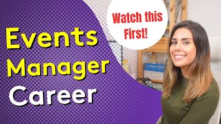 EVENTS MANAGER CAREER  What to Know Before Choosing this Career [upl. by Atla]