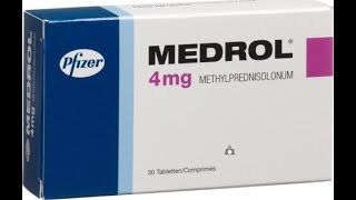 Medrol  4 mgTablet Methylprednisolone [upl. by Mok]