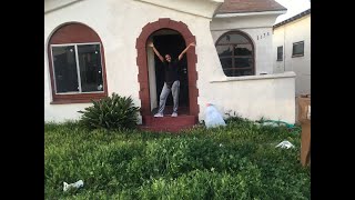 Trap House TOUR House In South Los Angeles Hood [upl. by Aseretairam474]