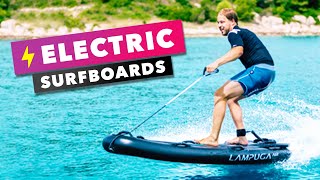 Top 5 Electric Surfboards 2021 [upl. by Saber]