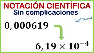 NOTACIÓN CIENTÍFICA paso a paso [upl. by Sutit]