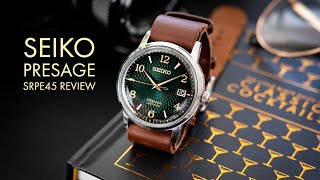 This Seiko Cocktail Time has the MOST incredible dial  Presage 2020  SRPE45 Review [upl. by Yatzeck798]